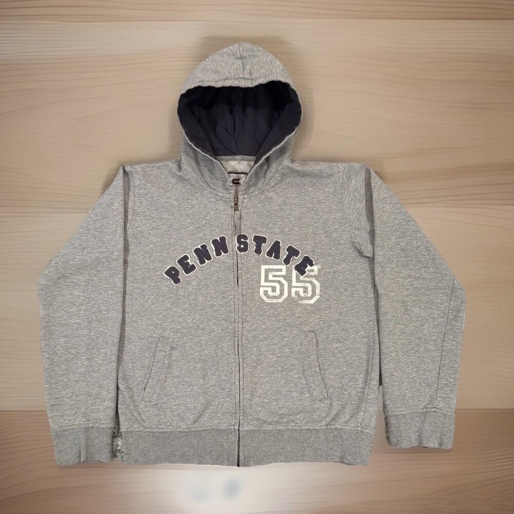 Colosseum Nittany Lions PSU Penn State 1855 Athletic Zip Hoodie Womens Large Y2K